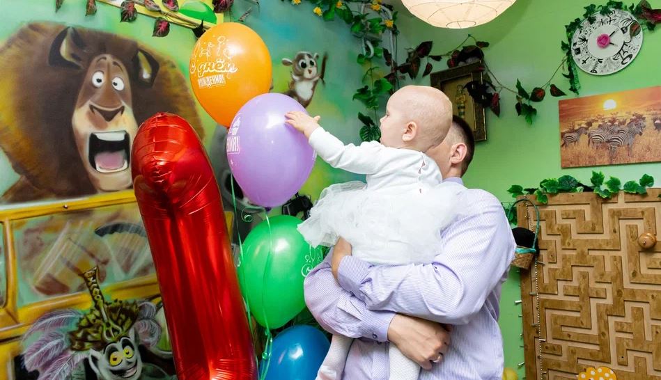 заказать шарики на день рожения 1 год по лучшей цене в спб кафе ма-ли